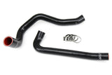 HPS Reinforced Black Silicone Radiator Hose Kit Coolant for Jeep 97 02 Wran (57-1299-BLK)