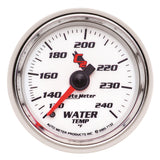 AutoMeter C2 52mm Mechanical 120-240 Deg F Water Temperature Gauge (7132)