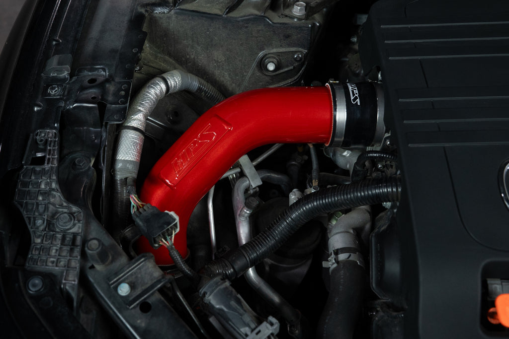 HPS Performance Hot and Cold Side Turbo Charge Pipe Kit Red (17-164R)