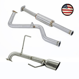 Nameless Performance Catback Exhaust - 2017-2023 Impreza Sedan - Muffler Delete (SUCB17IMP-SEDAN-0MU-35SW)