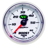 AutoMeter NV 52mm 0-60 PSI Boost Mechanical Gauge (7305)