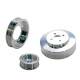 BBK 94-95 Mustang 5.0 Underdrive Pulley Kit - Lightweight CNC Billet Aluminum (3pc) (1554)