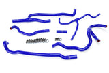 HPS Blue Reinforced Silicone Heater Hose Kit Coolant for Chevy 16 17 Camaro (57-1660-BLUE)