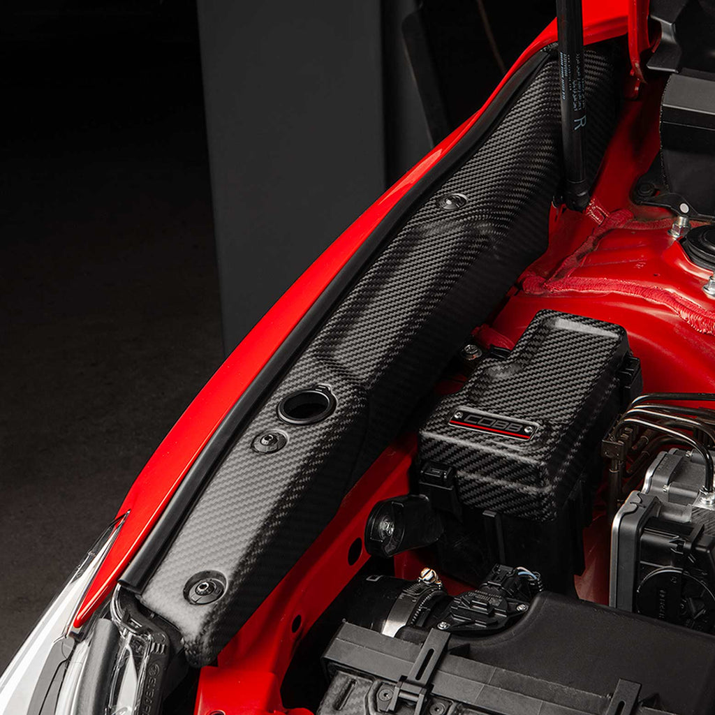 COBB Subaru Redline Matte Carbon Fender Shrouds WRX 2022-2025 (746170-RMC)