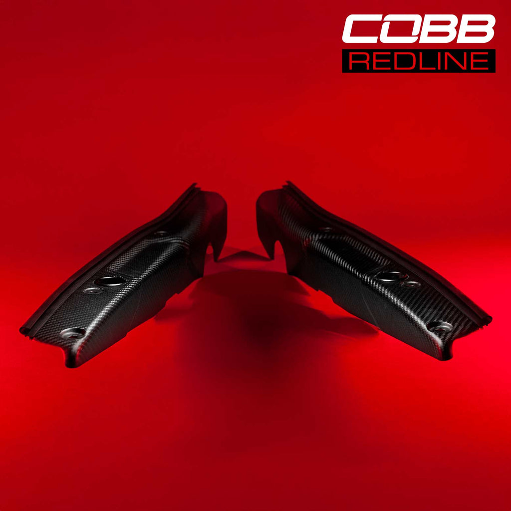 COBB Subaru Redline Matte Carbon Fender Shrouds WRX 2022-2025 (746170-RMC)