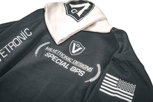 Load image into Gallery viewer, Valvetronic Designs Black &amp; White Hoodie