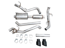 Load image into Gallery viewer, AWE Tuning Exhaust for 4th Gen Toyota Tacoma Dual Diamond Black Tips (3015-33254)