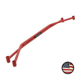 Nameless Performance Front Strut Tower Brace - Subaru Legacy & Outback (2020-2025) - Wrinkle Red (FSTB-K-RED)