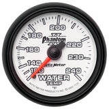 AutoMeter Phantom II 2-1/16in 120-240 Degree F Mechanical Water Temp Gauge (7532)