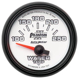 AutoMeter Phantom II 52.4mm SSE 100-250 Deg F Water Temperature Gauge (7537)