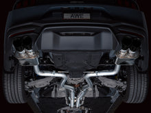 Load image into Gallery viewer, AWE Tuning AWE SwitchPathâ„¢ Exhaust for S650 Mustang GT Coupe - Quad Diamond Black Tips - 3025-43650