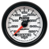 AutoMeter Phantom II 52mm Full Sweep Electronic 100-260 Deg F Water Temperature Gauge (7555)