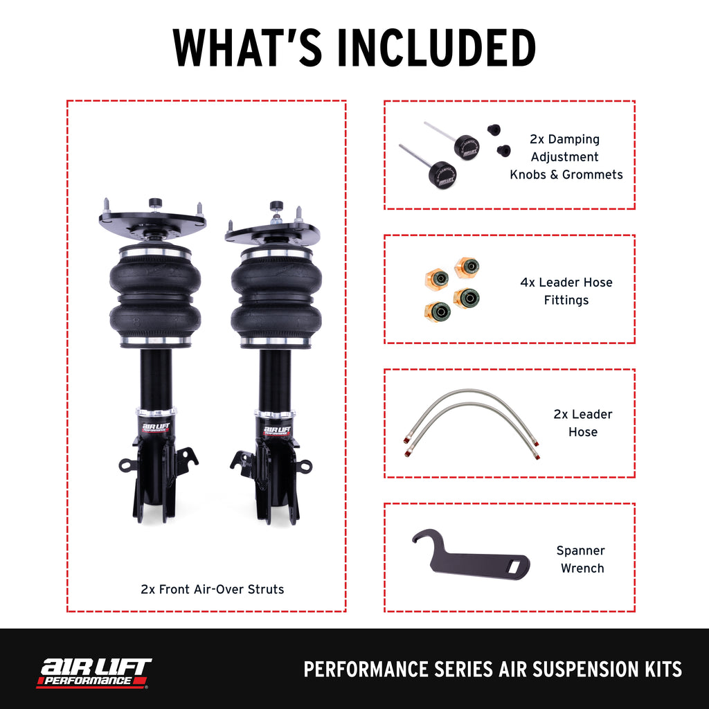 Air Lift Performance Front Air Spring Suspension Kit (76001)