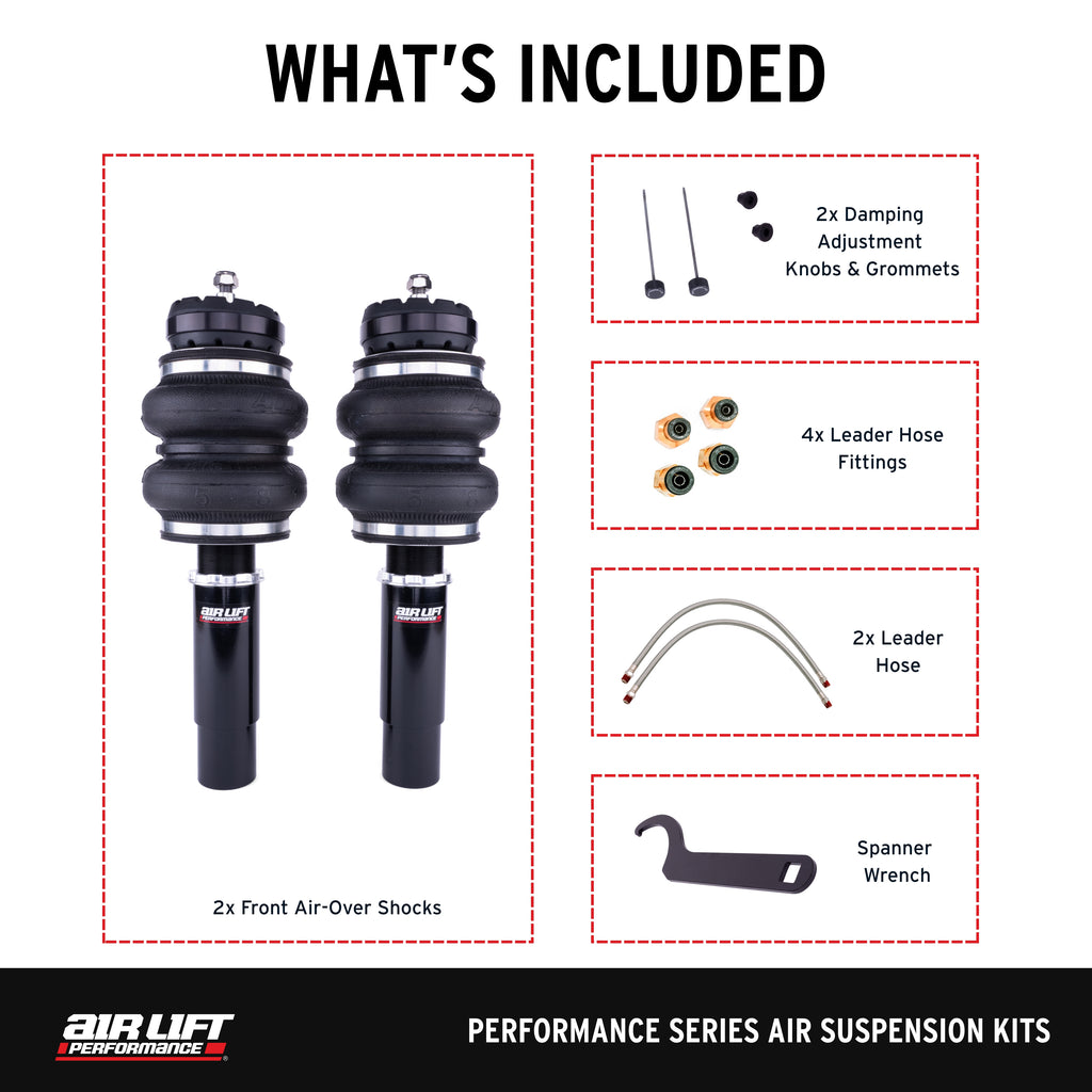 Air Lift Performance Front Air Spring Suspension Kit (76005)