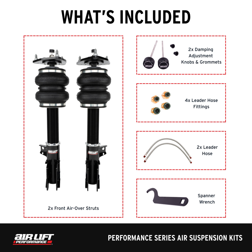 Air Lift Performance Front Air Spring Suspension Kit (76007)
