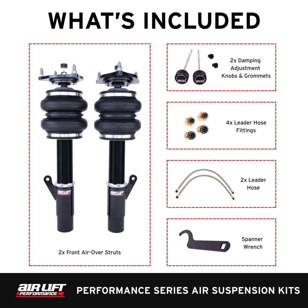 Air Lift Performance Front Air Spring Suspension Kit (76008)