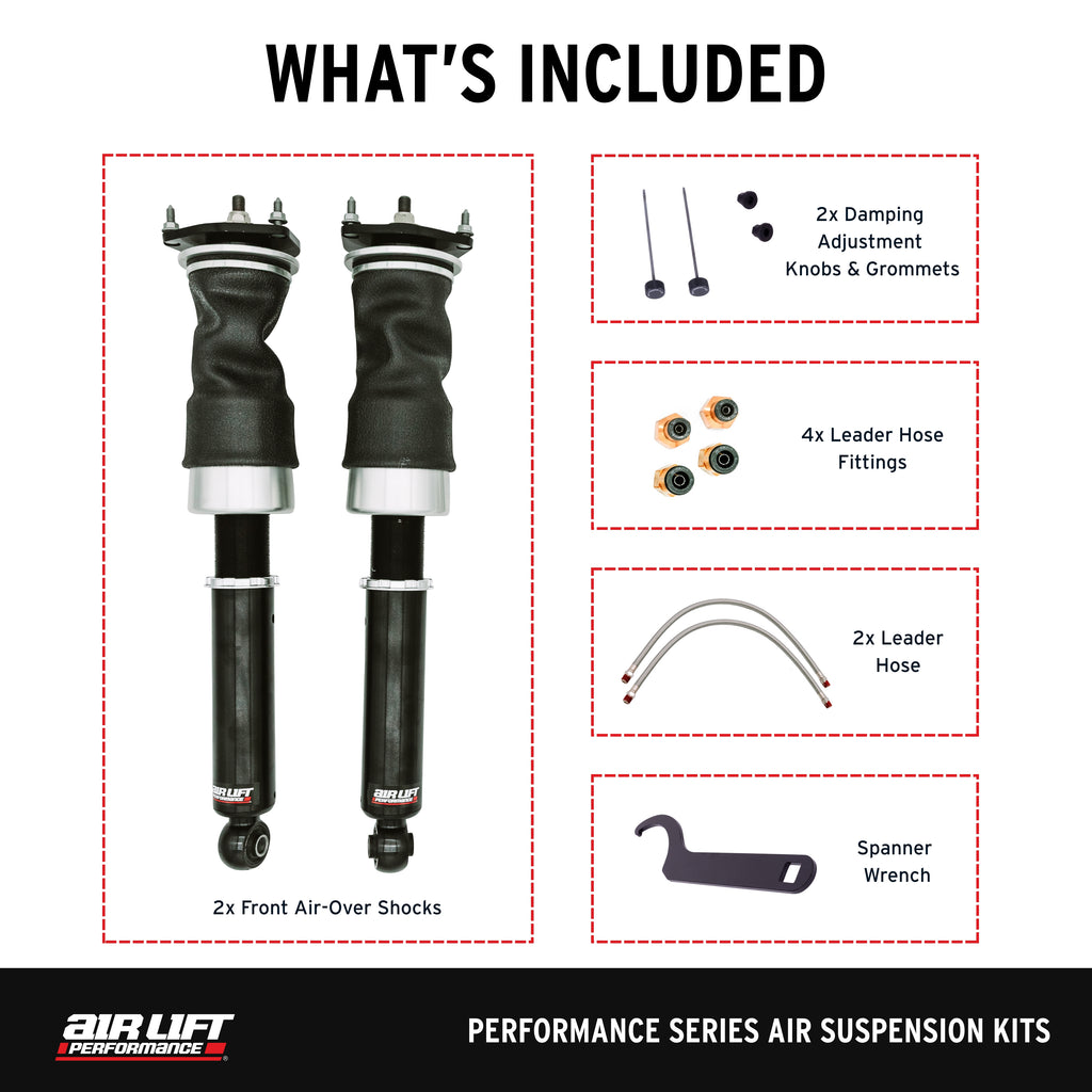 Air Lift Performance Front Air Spring Suspension Kit (76011)