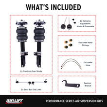 Load image into Gallery viewer, Air Lift Performance Front Air Spring Suspension Kit (76015)