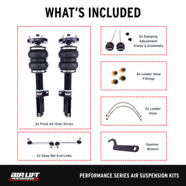 Air Lift Performance Front Air Spring Suspension Kit (76015)