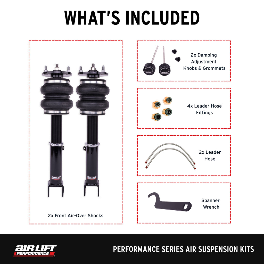Air Lift Performance Front Air Spring Suspension Kit (76018)