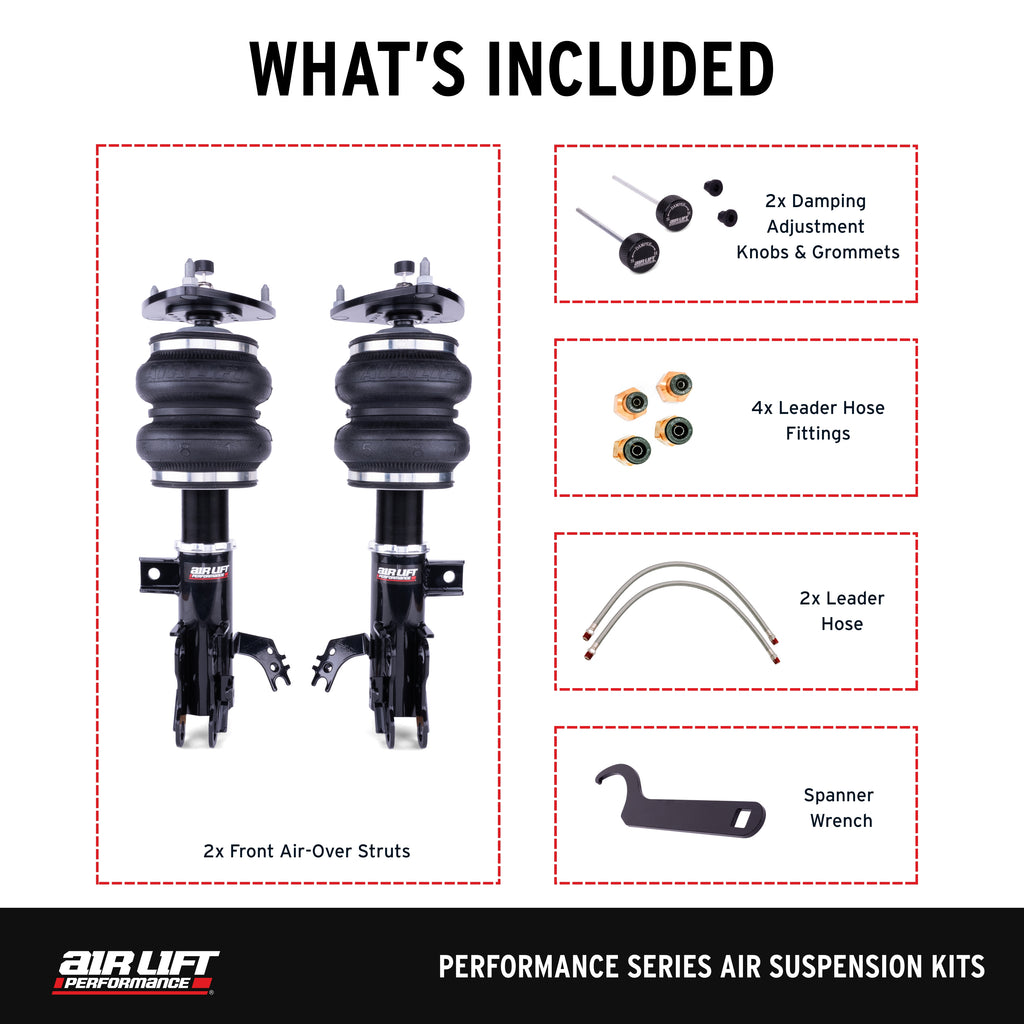 Air Lift Performance Front Air Spring Suspension Kit (76019)