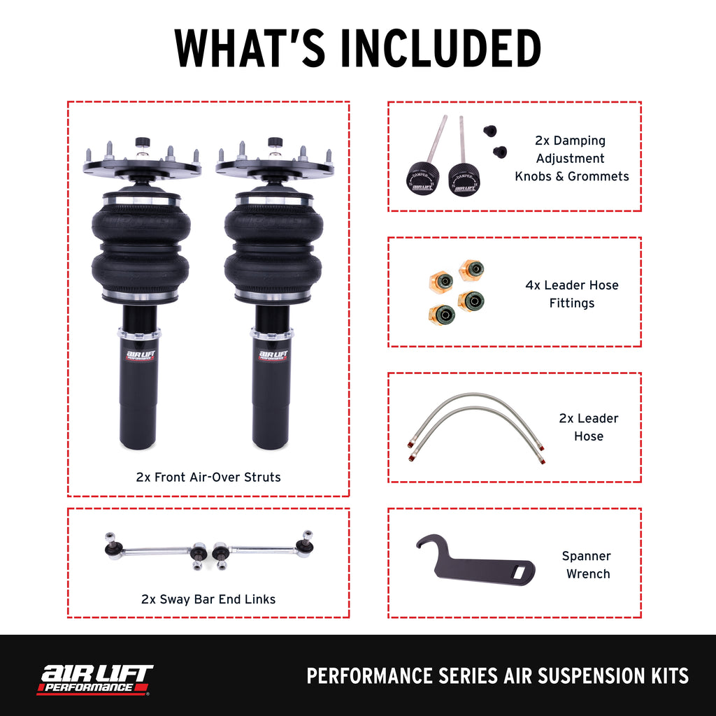 Air Lift Performance Front Air Spring Suspension Kit (76021)