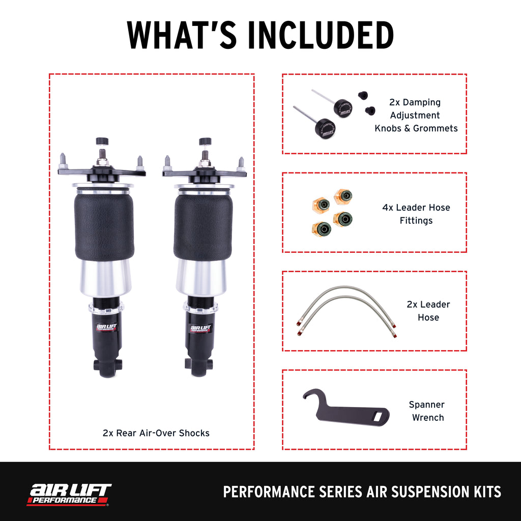 Air Lift Performance Rear Air Spring Suspension Kit (76501)
