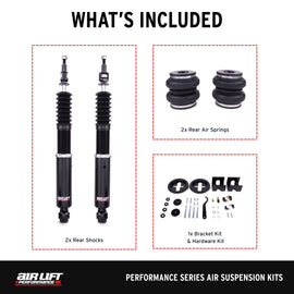 Air Lift Performance 05-14 Audi A3 / 06-14 Volkswagen GTI Performance Rear Kit (76502)