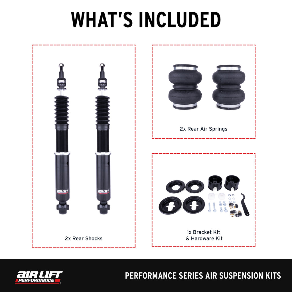 Air Lift Performance Rear Air Spring Suspension Kit (76503)