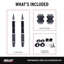 Load image into Gallery viewer, Air Lift Performance Rear Air Spring Suspension Kit (76503)
