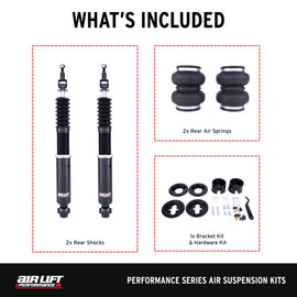 Air Lift Performance Rear Air Spring Suspension Kit (76503)