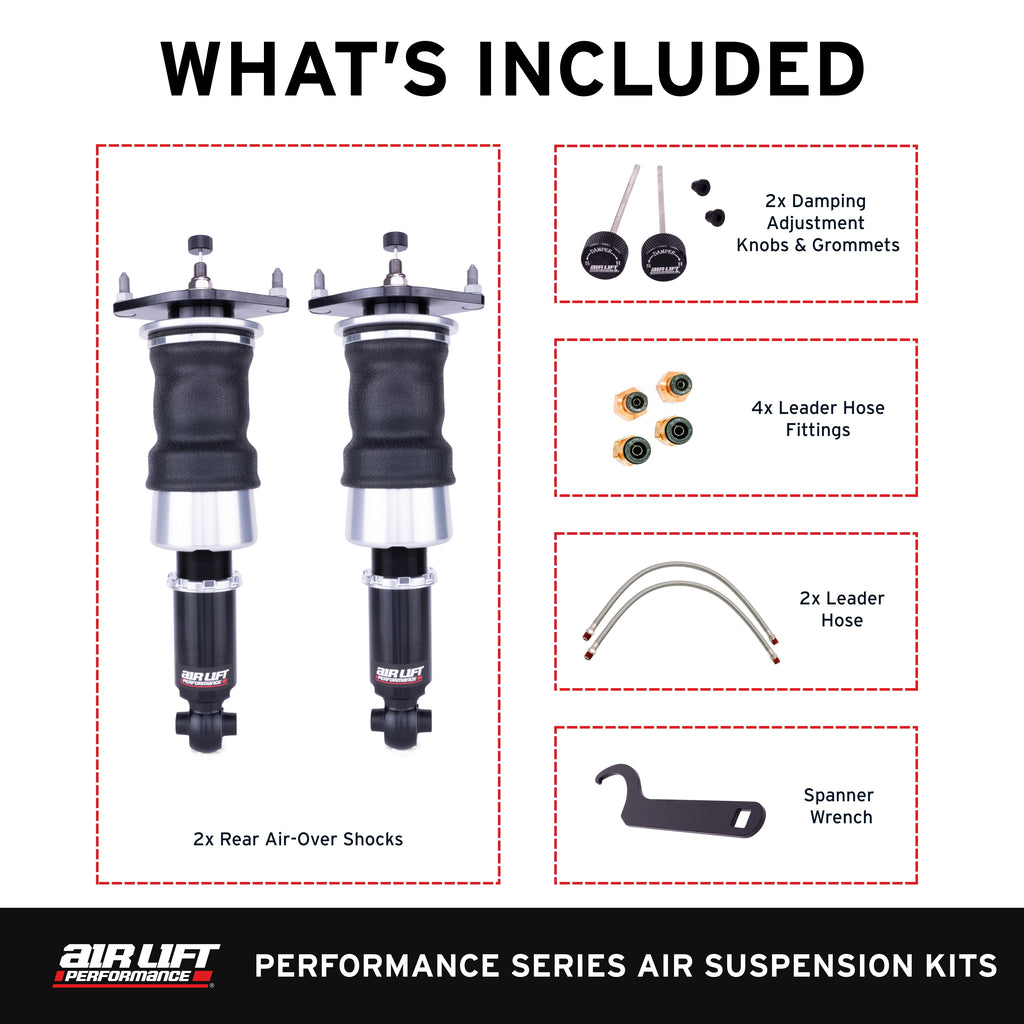 Air Lift Performance Rear Air Spring Suspension Kit (76506)