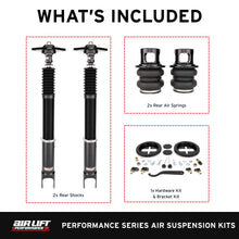 Load image into Gallery viewer, Air Lift Performance Rear Air Spring Suspension Kit (76510)