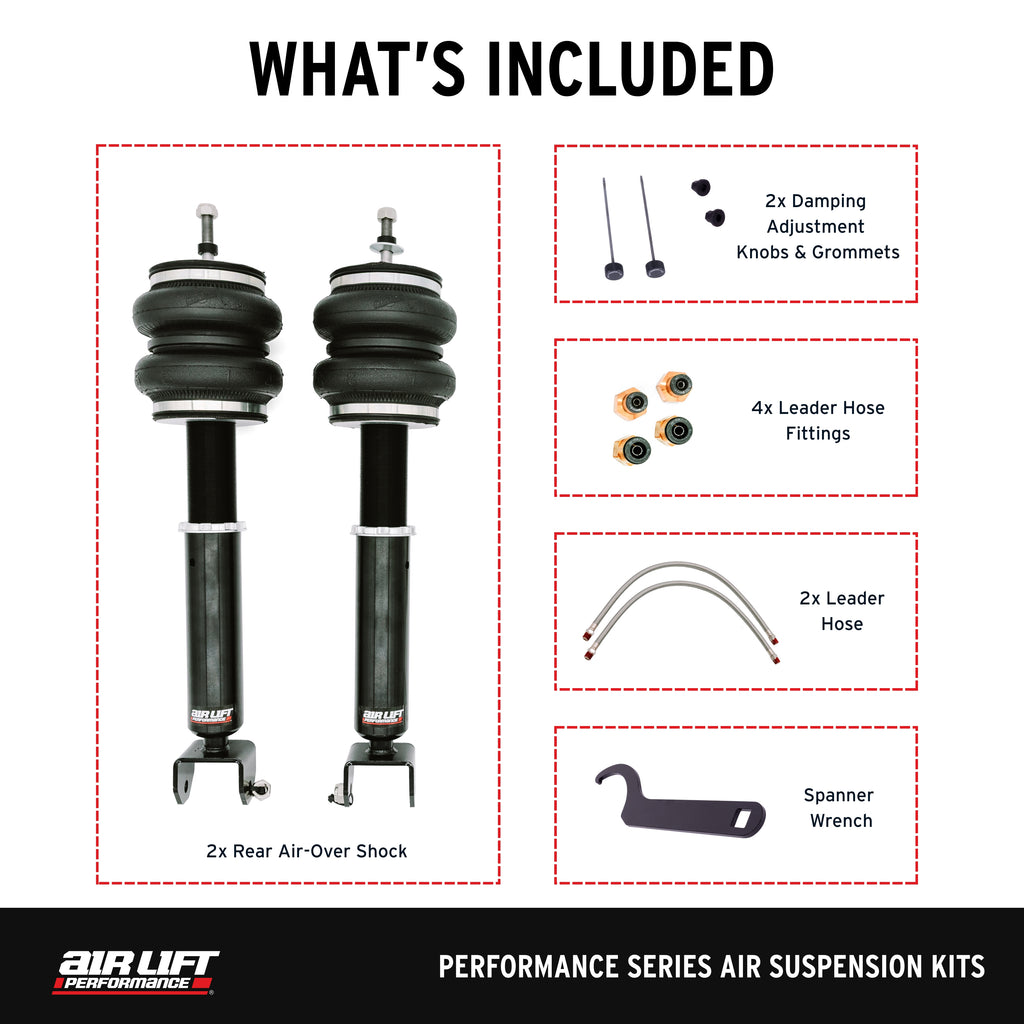 Air Lift Performance Rear Air Spring Suspension Kit (76511)