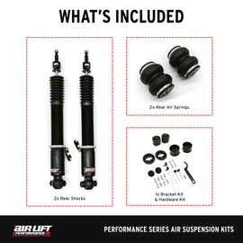 Air Lift Performance Rear Air Spring Suspension Kit (76512)