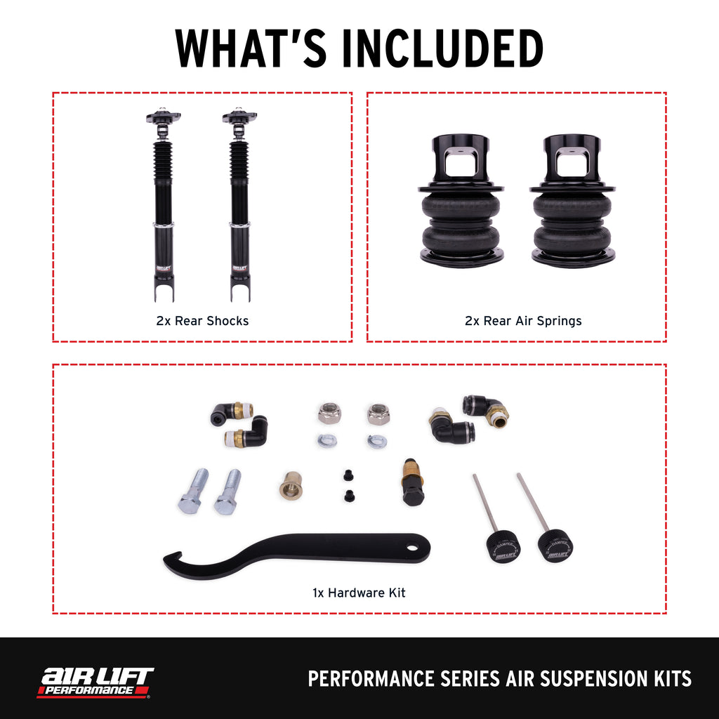 Air Lift Performance Rear Air Spring Suspension (76513)