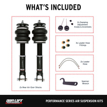 Load image into Gallery viewer, Air Lift Performance 15-20 Acura TLX / 13-17 Honda Accord Rear Performance Air Suspension Kit (76514)