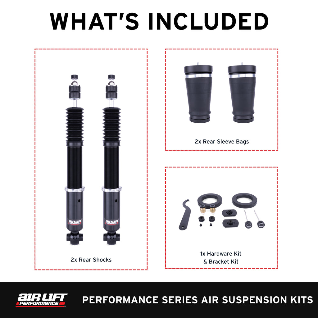 Air Lift Performance Rear Air Spring Suspension Kit (76515)