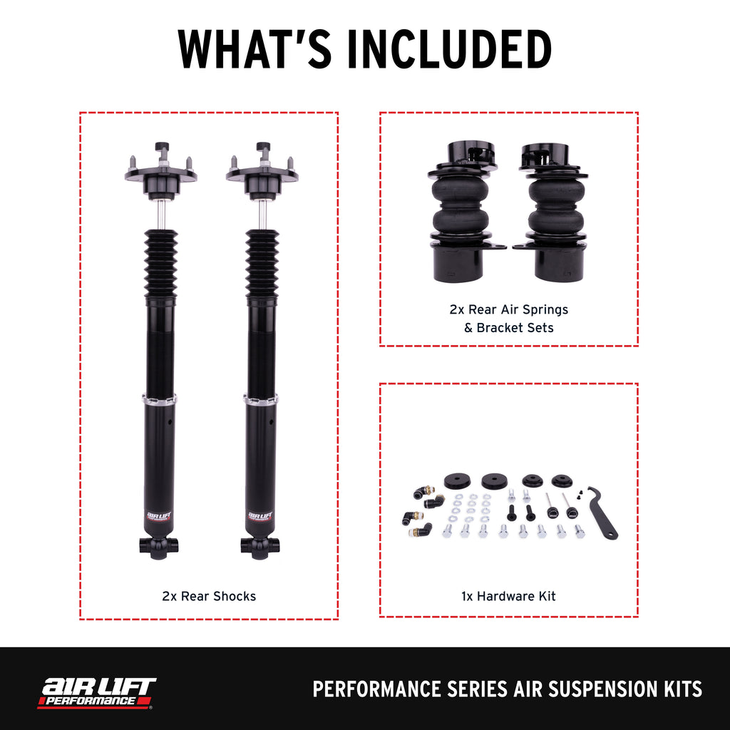 Air Lift Performance Rear Air Spring Suspension Kit (76518)