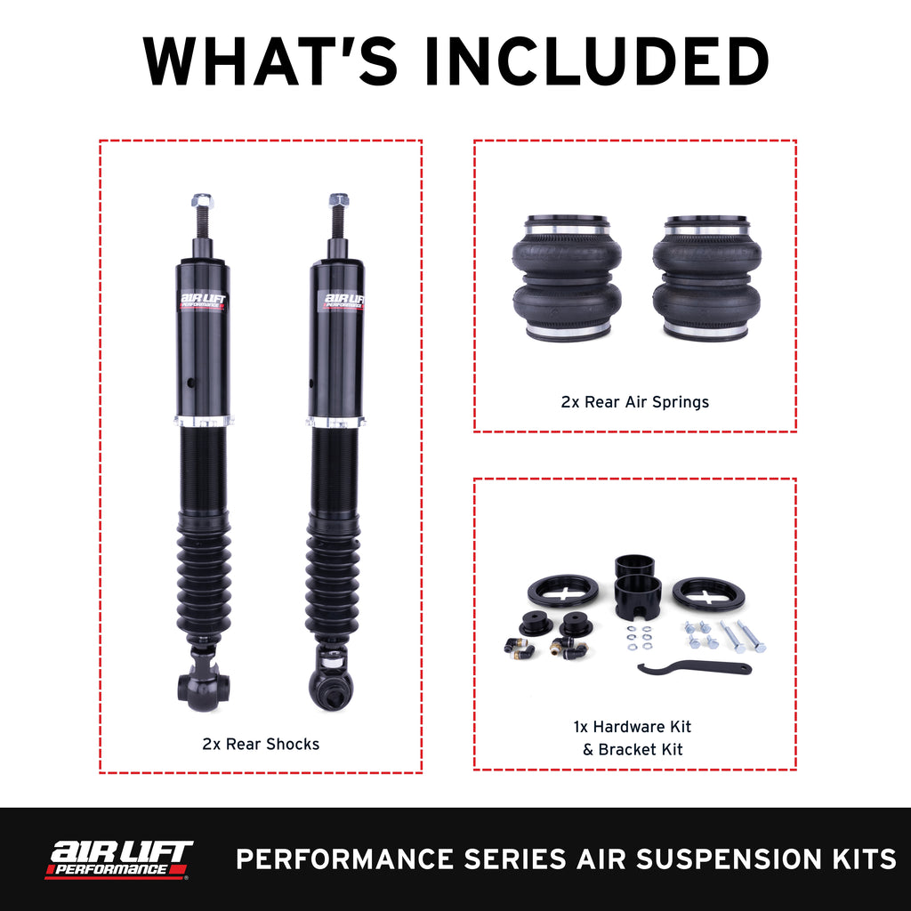 Air Lift Performance Rear Air Spring Suspension Kit (76519)