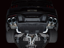 Load image into Gallery viewer, AWE Tuning AWE SwitchPathâ„¢ Exhaust for S650 Mustang Dark Horse - Quad Chrome Silver Tips - 3025-42375