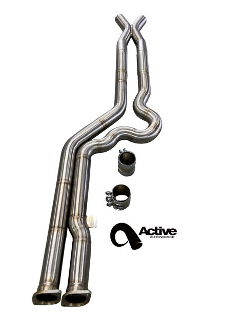 Active AutoWerke X3M / X4M Signature Equal Length mid-pipe - Gen 2 Mid-pipe only (11-121G2)