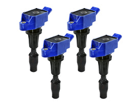 aFe Power 18-21 Kia Stinger / 22-24 Hyundai Elantra N SCORCHER High-Performance Ignition Coil - Pack of 4 (77-92015-MB)