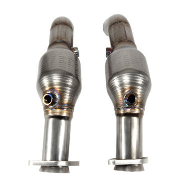Nameless Performance Downpipes - 2004-2007 Jaguar XJ/XJR (JADP04XJ-HFCAT)