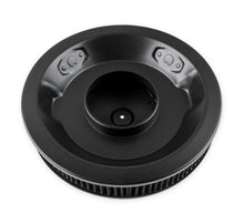 Load image into Gallery viewer, Demon Air Cleaner 14 Inch Black Demon Branded 14 Inch Black Air Cleaner Assembly With Reusable Gauze Style Filter Element (786004B)