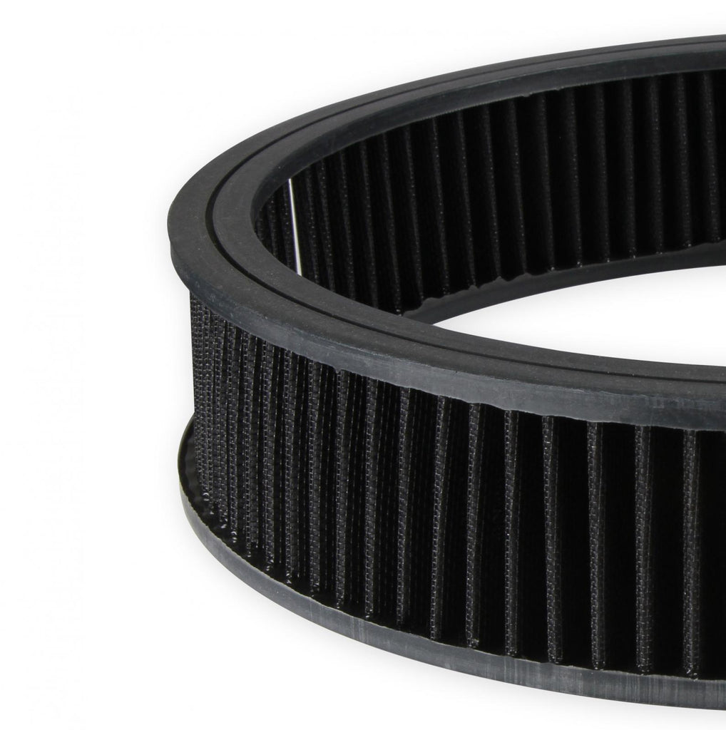 Demon Air Cleaner 14 Inch Black Demon Branded 14 Inch Black Air Cleaner Assembly With Reusable Gauze Style Filter Element (786004B)
