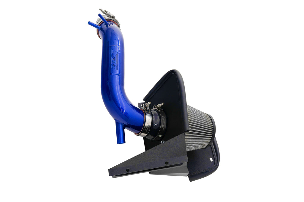 HPS Performance Air Intake Kit With Heat Shield Blue (827-713BL)