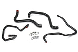 HPS Black Reinforced Silicone Radiator + Heater Hose Kit for Jeep 03 06 Wra (57-1589-BLK)