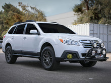 Load image into Gallery viewer, aFe Power 10-14 Subaru Outback H4 2.5L / H6 3.6L Terra Guard Front Bumper w/ Winch Mount - Black (79-27010)