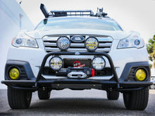 Load image into Gallery viewer, aFe Power 10-14 Subaru Outback H4 2.5L / H6 3.6L Terra Guard Front Bumper w/ Winch Mount - Black (79-27010)